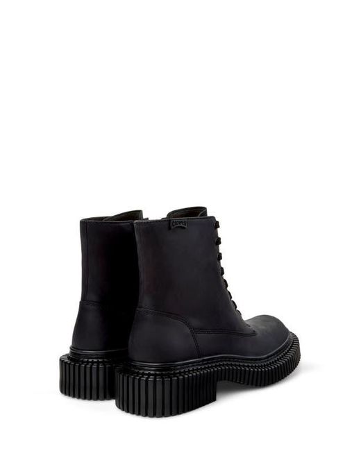 Camper Black Pix Berlin Combat Boot