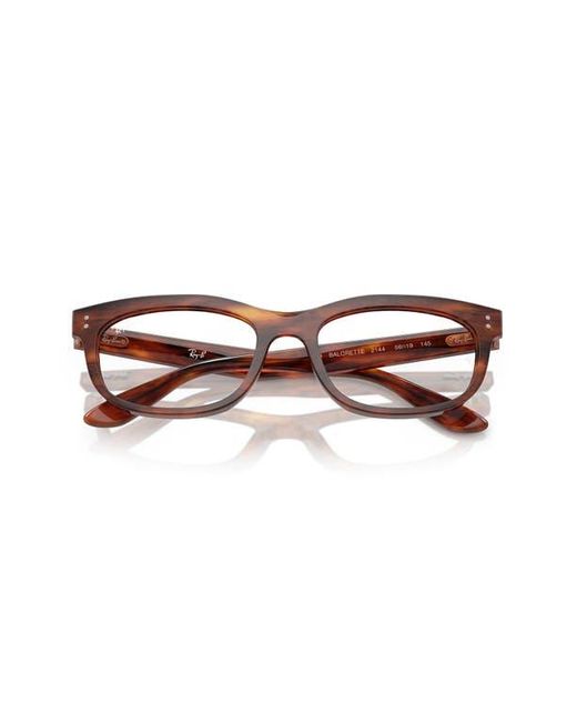 Ray-Ban Multicolor 54Mm Pillow Optical Glasses for men