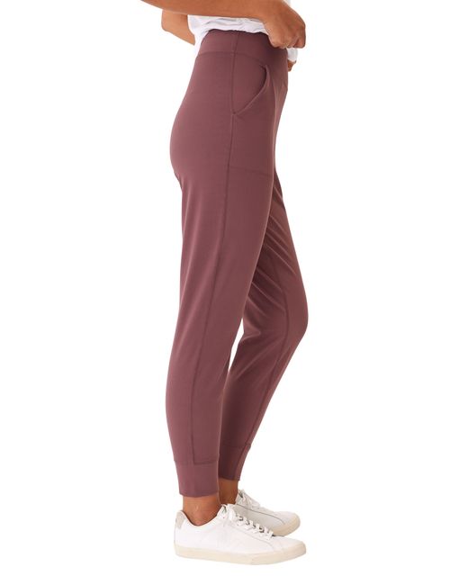 Threads For Thought Red Lydia joggers