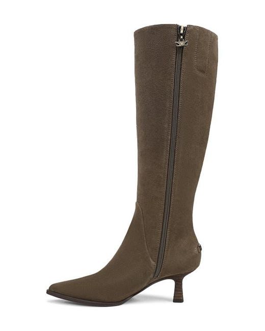 Circus by Sam Edelman Brown Yulia Knee High Kitten Heel Boot