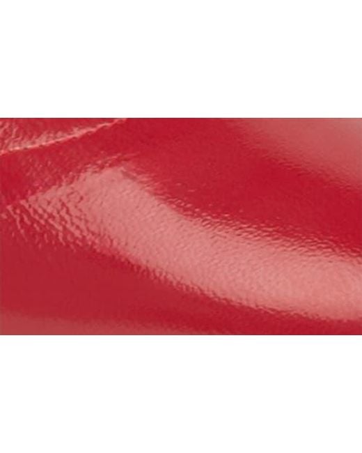 Nero Giardini Red Double Strap Ballet Flat
