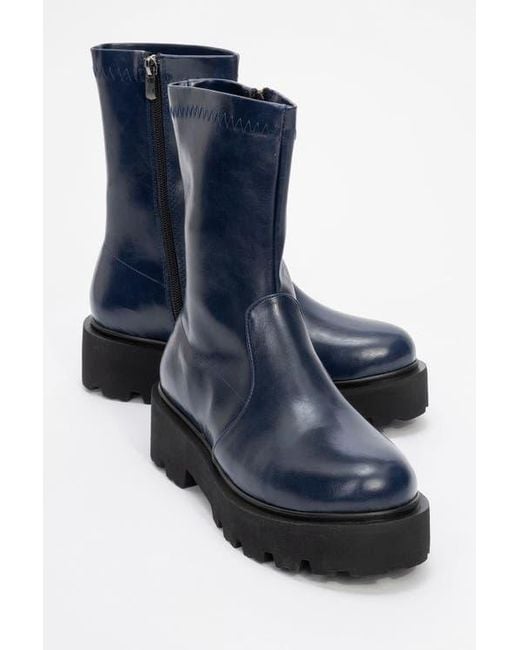 Prologue Shoes Blue Rush Bootie