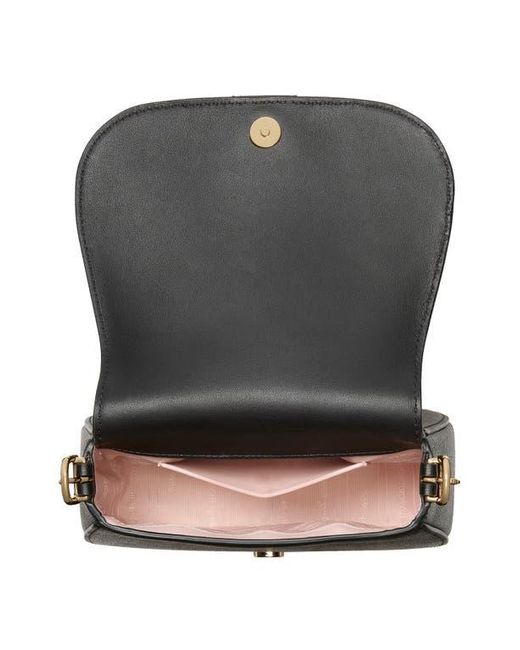 Kate Spade Black Mini Noveau Textured Leather Crossbody Bag