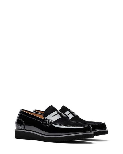 MARC NOLAN Black Abe Penny Loafer for men