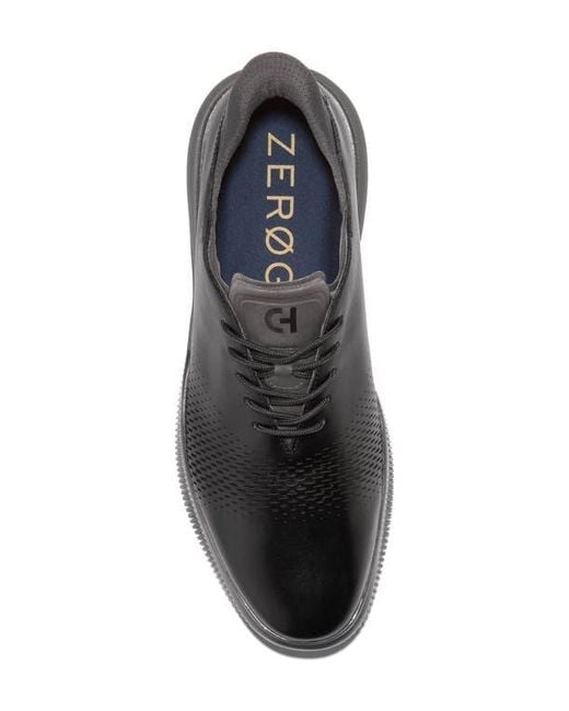 Cole Haan Black 6.Zerogrand Laser Wing Oxford for men