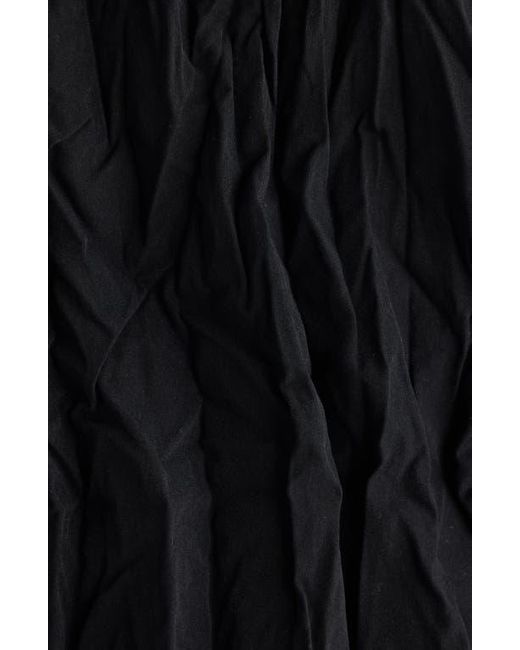 Balenciaga Black Strapless Tracksuit Minidress