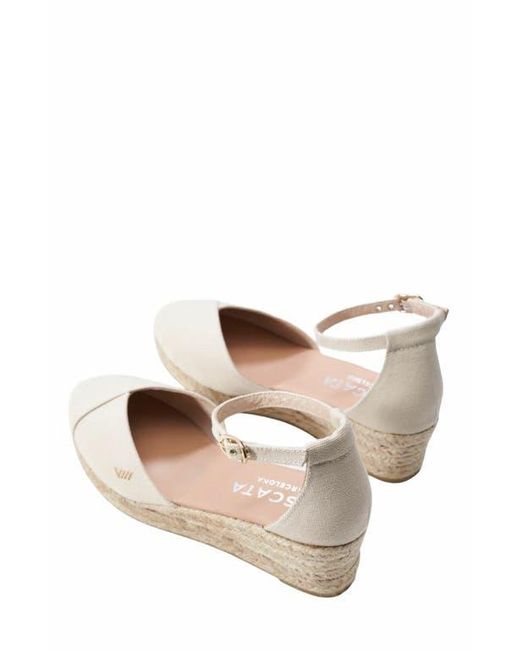 VISCATA Metallic Formiga Canvas Espadrille Wedges
