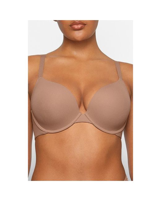 Skims Brown Fits Everybody Push-Up Bra