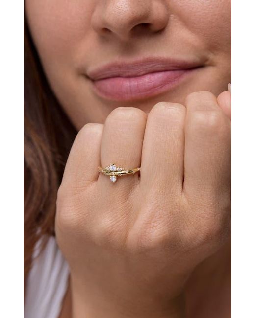 Bony Levy Metallic Solstice Diamond Stacking Ring