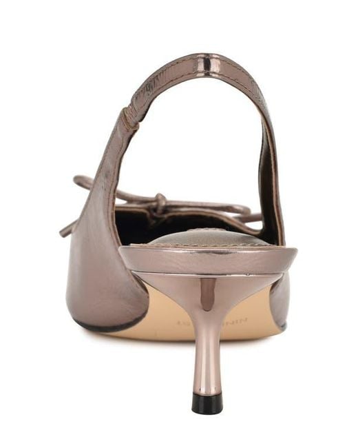 Nine West Multicolor Anora Slingback Pointed Toe Pump