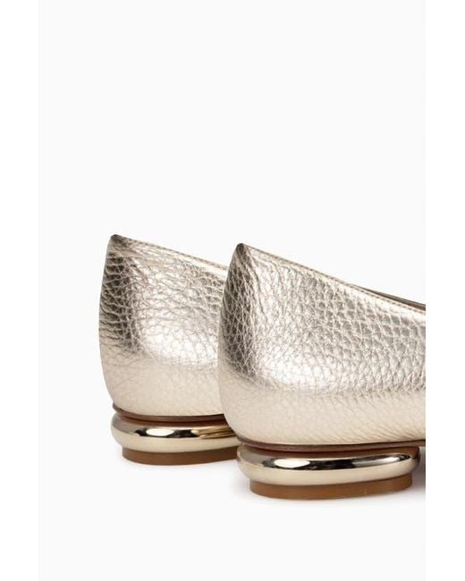 Bells & Becks White Lia Pointed Toe Loafer