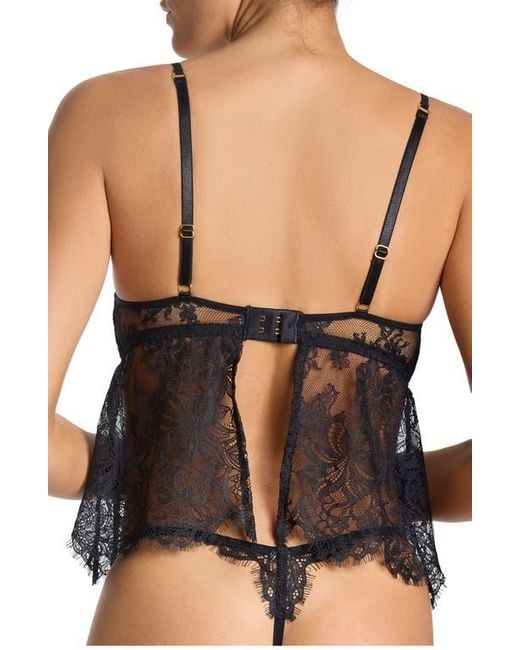 Hanky Panky Black X Lexi Wood Shannon Underwire Lace Camisole