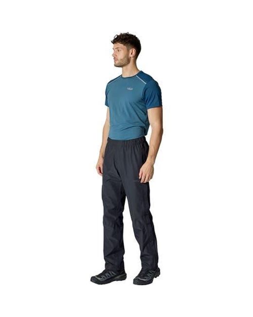 Rab Blue Downpour Pant for men