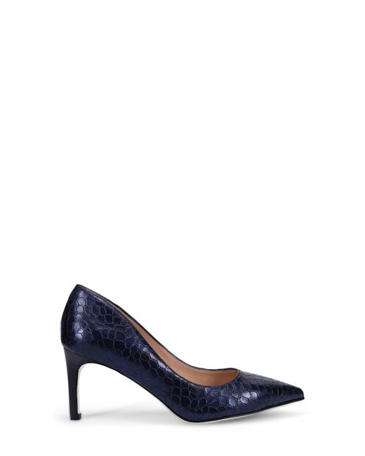 Ron White Blue Cindy Lou Pointed Toe Pump