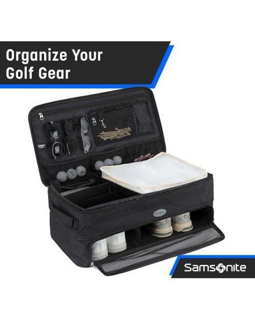 Samsonite Black Expandable Golf Trunk Organizer