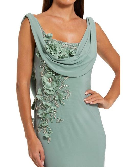 Babyhug Mesh 3D Flower Detailing Sleeveless Party Dress With Bow & 5 Layers With Cotton Lining - Purple main image 1
