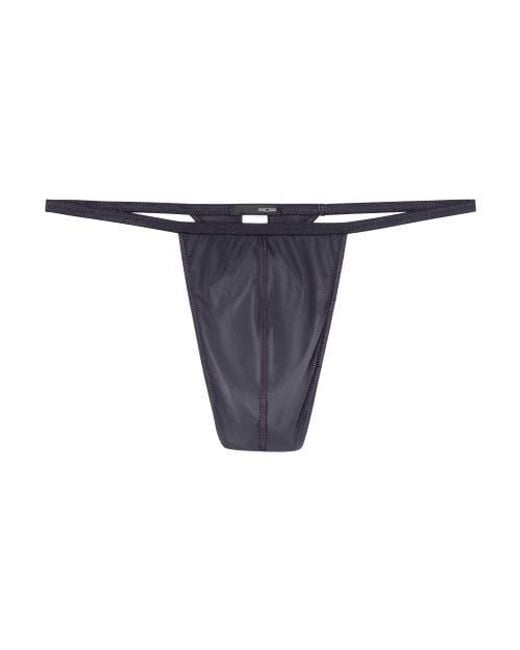 Hom Blue Plume G-String for men