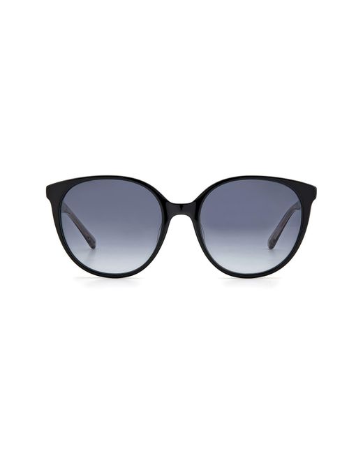 Kate Spade Blue Kimberlyn 56mm Gradient Cat Eye Sunglasses