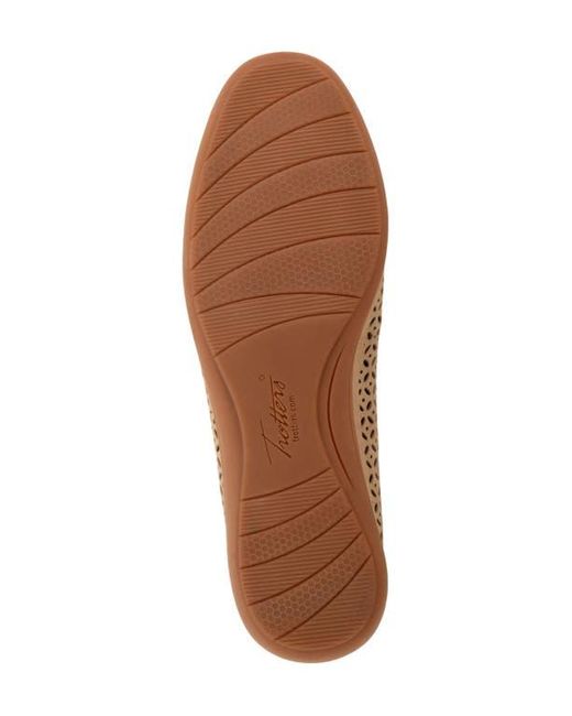 Trotters Brown Delmara Cap Toe Slip-On Shoe