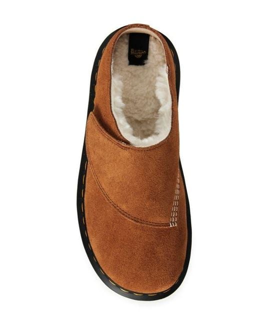 Dr. Martens Brown Zebzag Anywair Mule