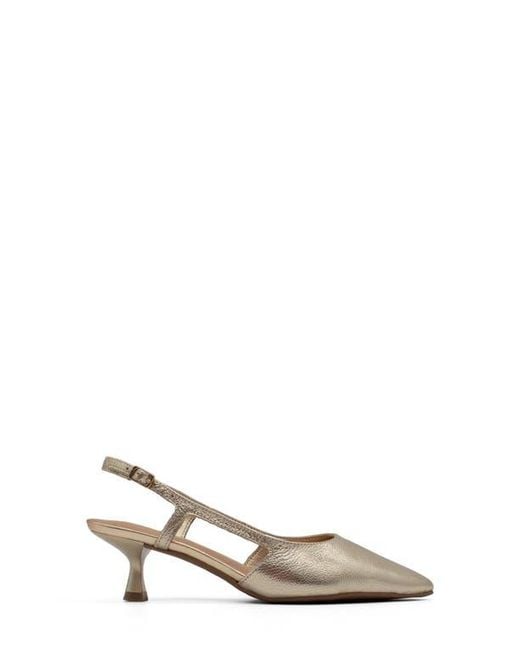 BOTTER Metallic Botolivia Legacy Pointed Toe Slingback Pump