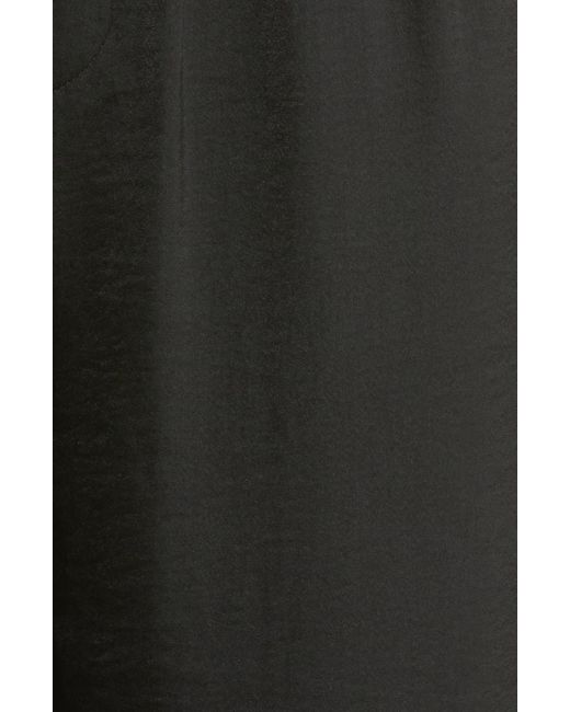 Barefoot Dreams Washed Satin Pajama Pants in Black Lyst