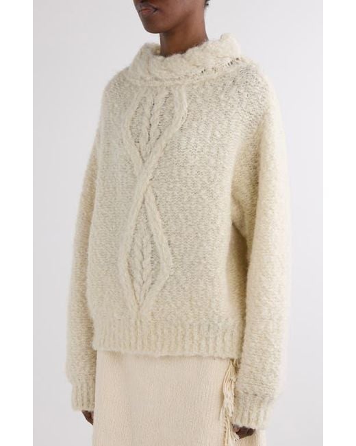 Isabel Marant Natural Romane Alpaca Blend Sweater
