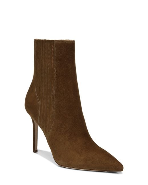 Veronica Beard Brown Lisa 95Mm Bootie