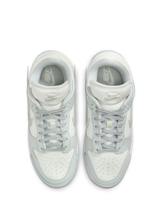 Nike White Dunk Low Twist Sneaker