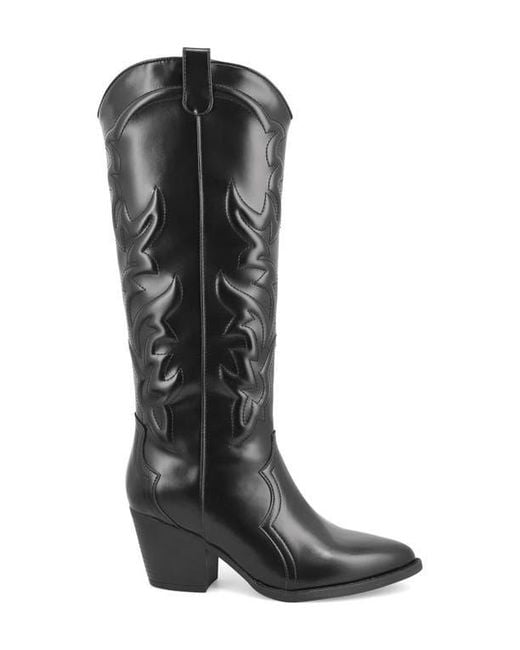 MIA Black Spenser Western Boot