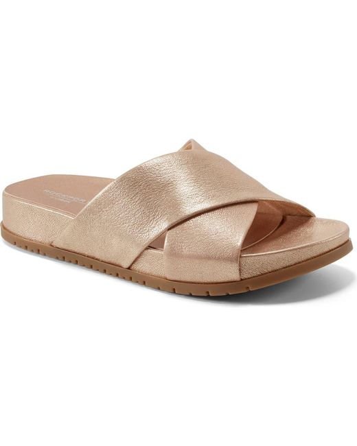 Rockport Brown Leia Slide Sandal