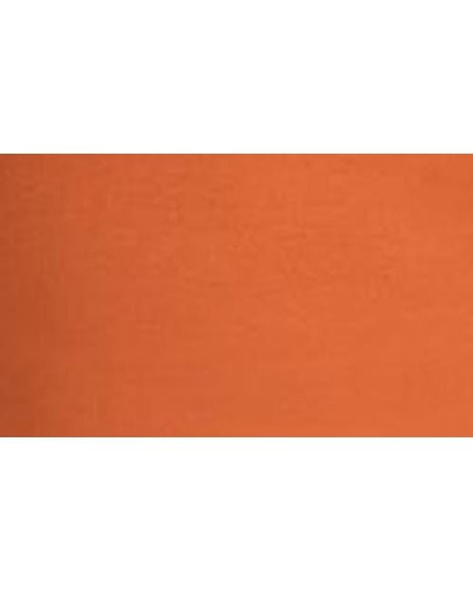 Nike Orange Flight Fleece French Terry Open Hem Pants