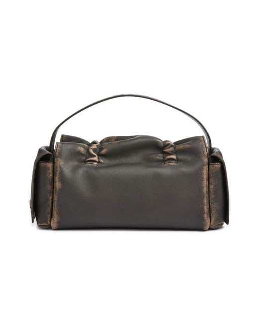 Acne Black Multipocket Washed Leather Bag