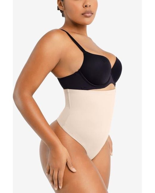 Shapellx Black Side Zip Shaping Panty