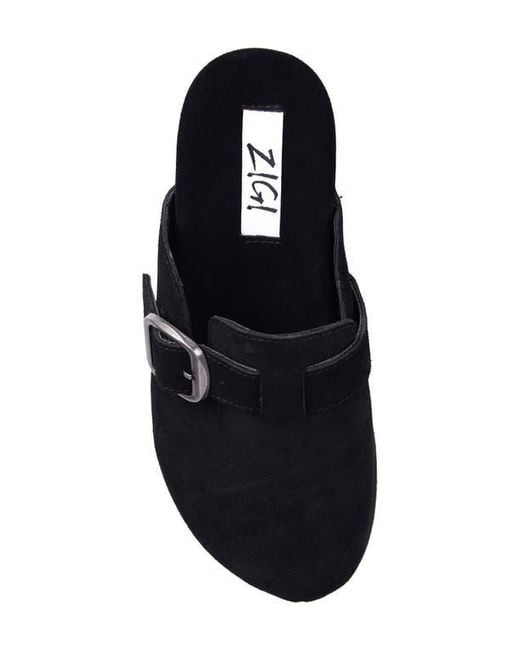 Zigi Black Cuna Platform Clog