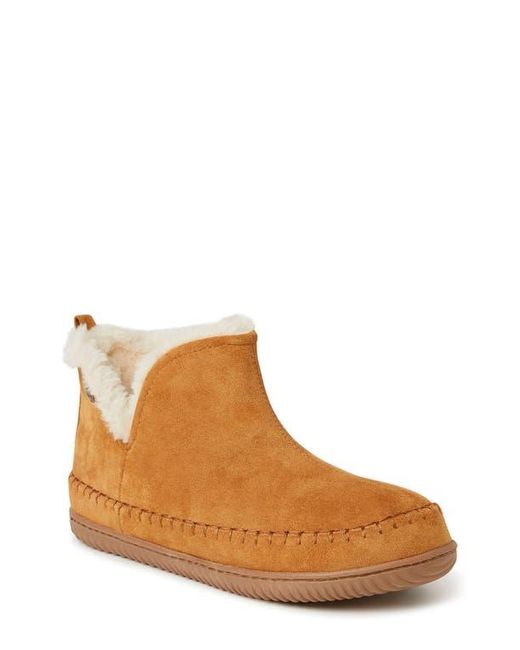 Dearfoams Brown Brixen Bootie Slipper for men