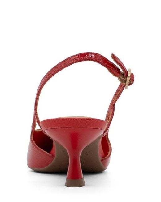 BOTTER Red Botolivia Legacy Pointed Toe Slingback Pump