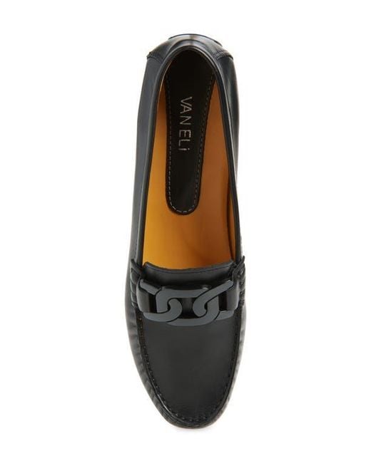 Vaneli Black Aiker Driving Loafer
