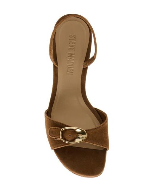 Steve Madden Brown Henrietta Slingback Sandal