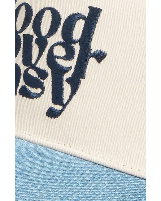 Friday Feelin White Good Over Easy Snapback Baseball Cap