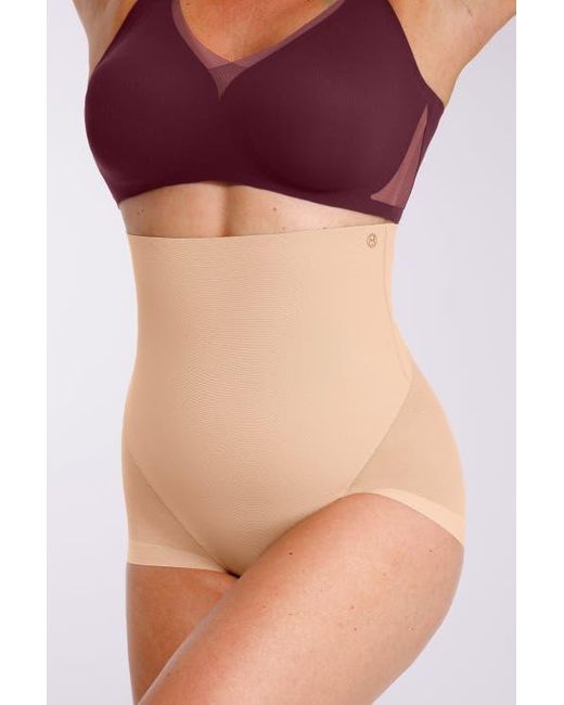 Shapellx Purple Mesh Smooth Butt-Lifting Brief