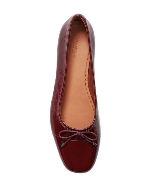Vagabond Red Jolin Ballet Flat