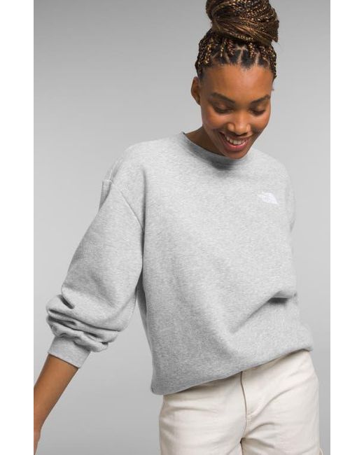 The North Face Gray Evolution Oversize Crewneck Sweatshirt