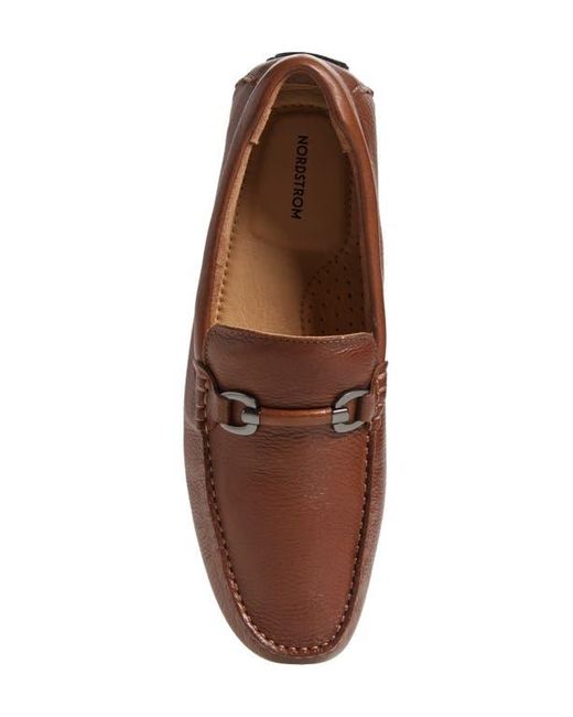 Nordstrom Brown Collin Bit Driving Loafer for men