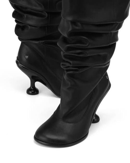 Naked Wolfe Black Boho Nappa Leather Boot