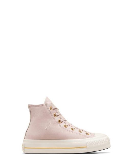 Converse White Chuck Taylor All Star Lift High Top Platform Sneaker