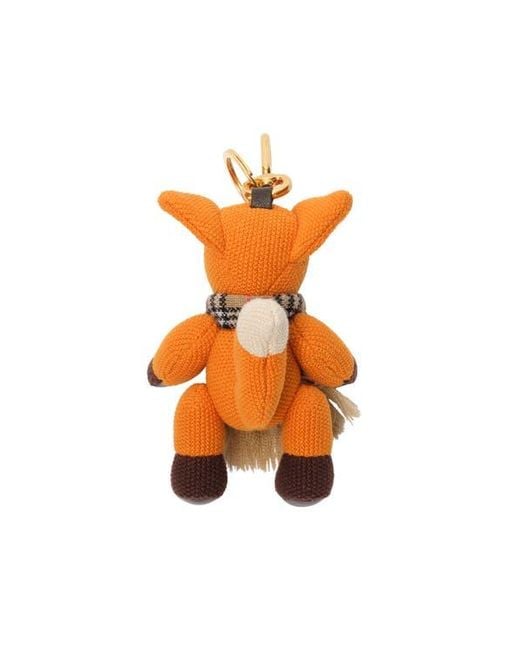 Burberry White Fox Charm