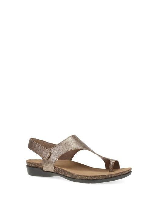 Dansko Brown Reece Sandal