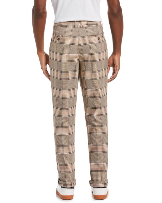 Download Original Penguin Plaid Flat Front Pants for Men - Lyst Yellowimages Mockups