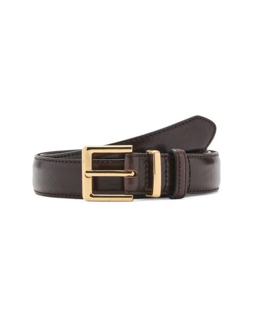 Mango Brown Leather Belt